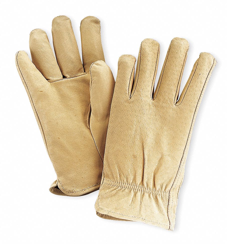 Leather Drivers Gloves,Pigskin,L,PR