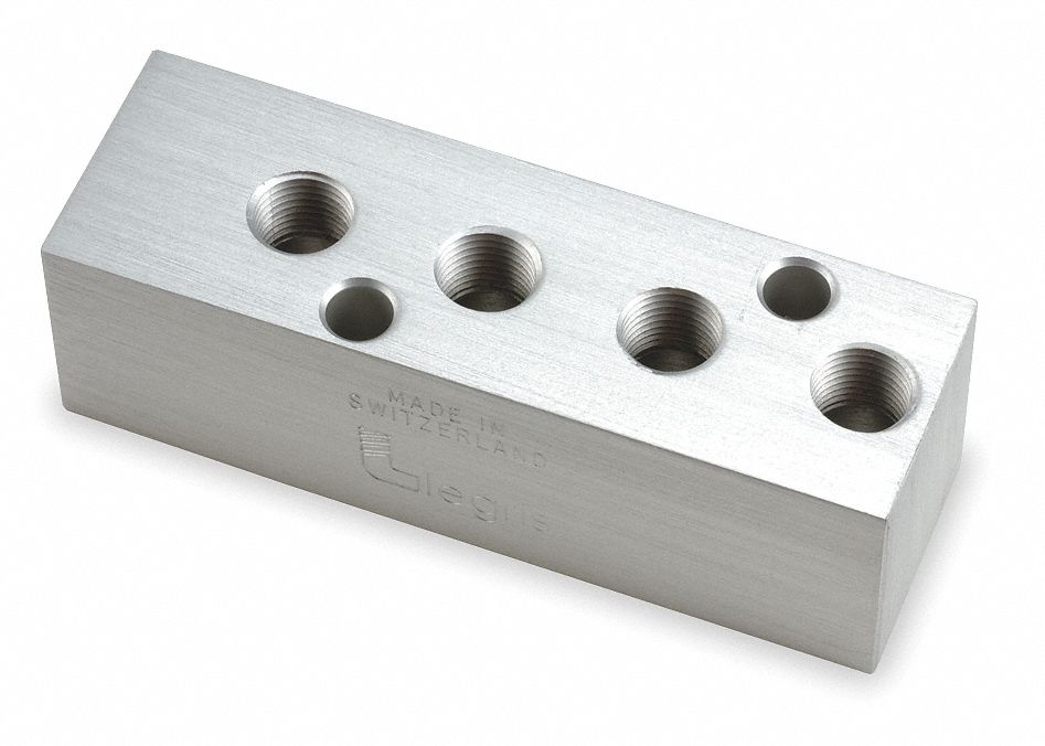 Manifold, 1/4 In NPT, 3.15 In Length