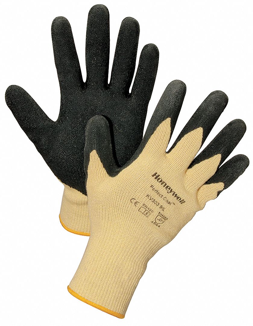 Cut Resistant Gloves,Yellow/Black,XL,PR