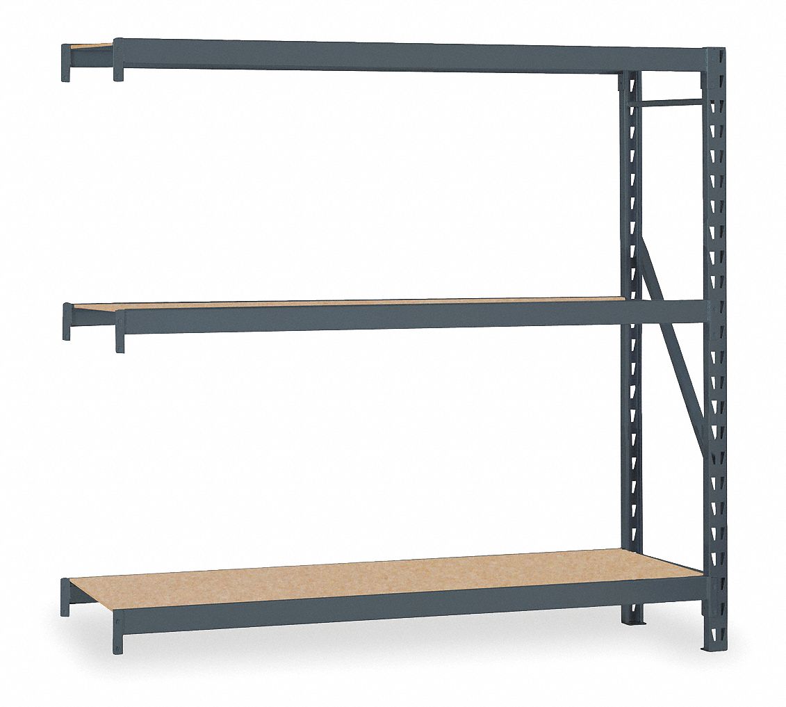 Bulk Storage Rack, Add-On, 72Wx24Dx72H In