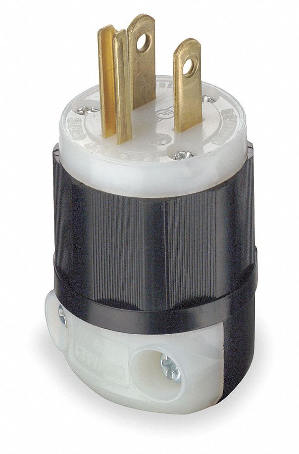 Plug, Power Light, 125 Volts, 15A AC, 5-15P