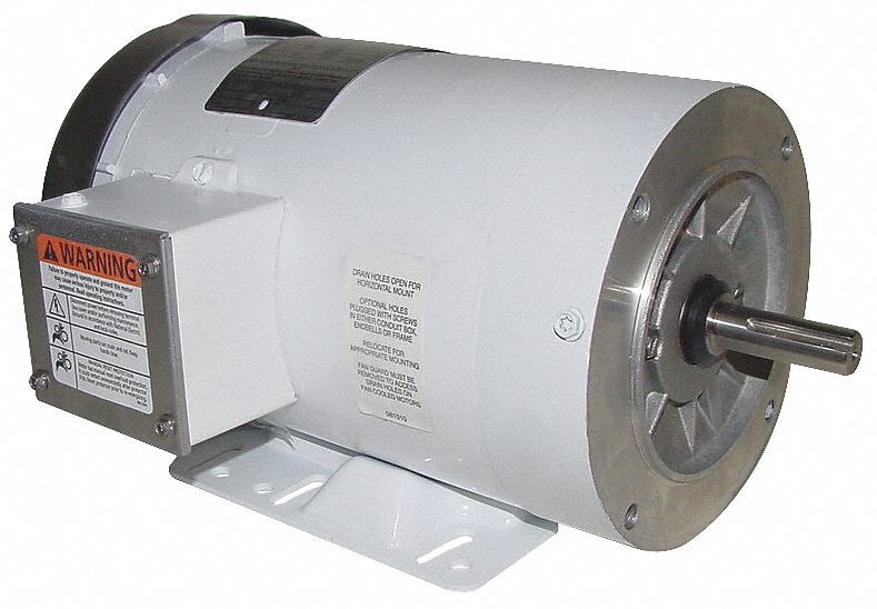 Motor, 3-Ph, 2 HP, 3450, 208-230/460 V, 56HC