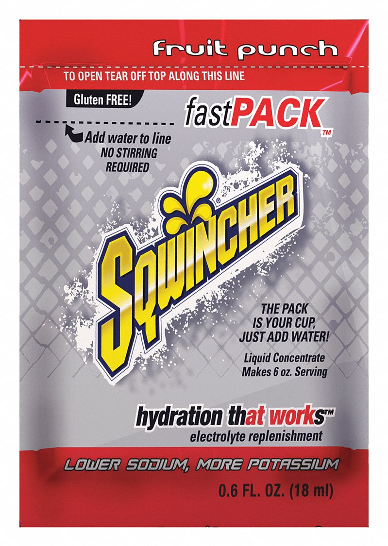 Sports Drink Mix,Fruit Punch,PK50