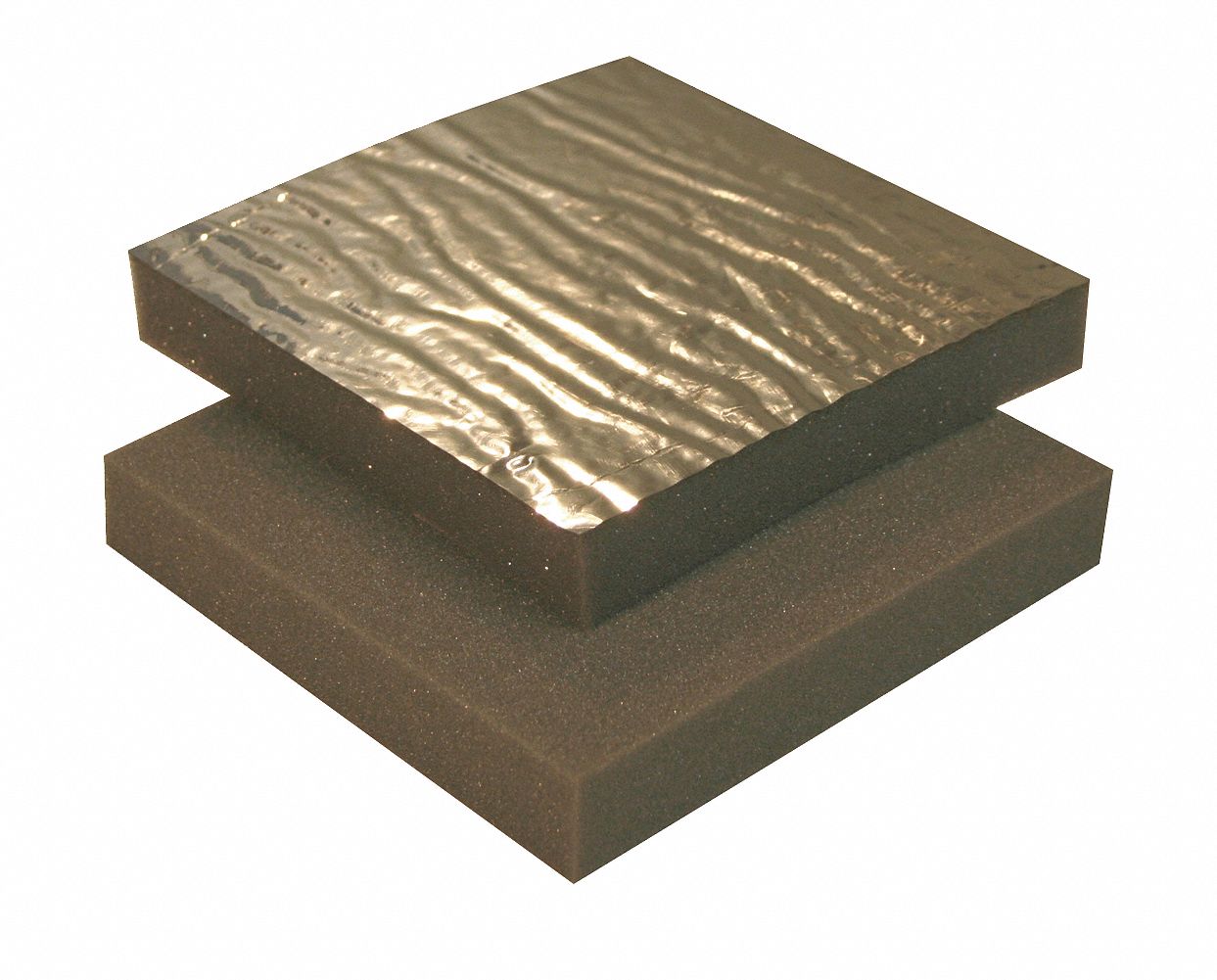 Acoustic Foam, Mylar, Charcoal, 54Inx20ft.