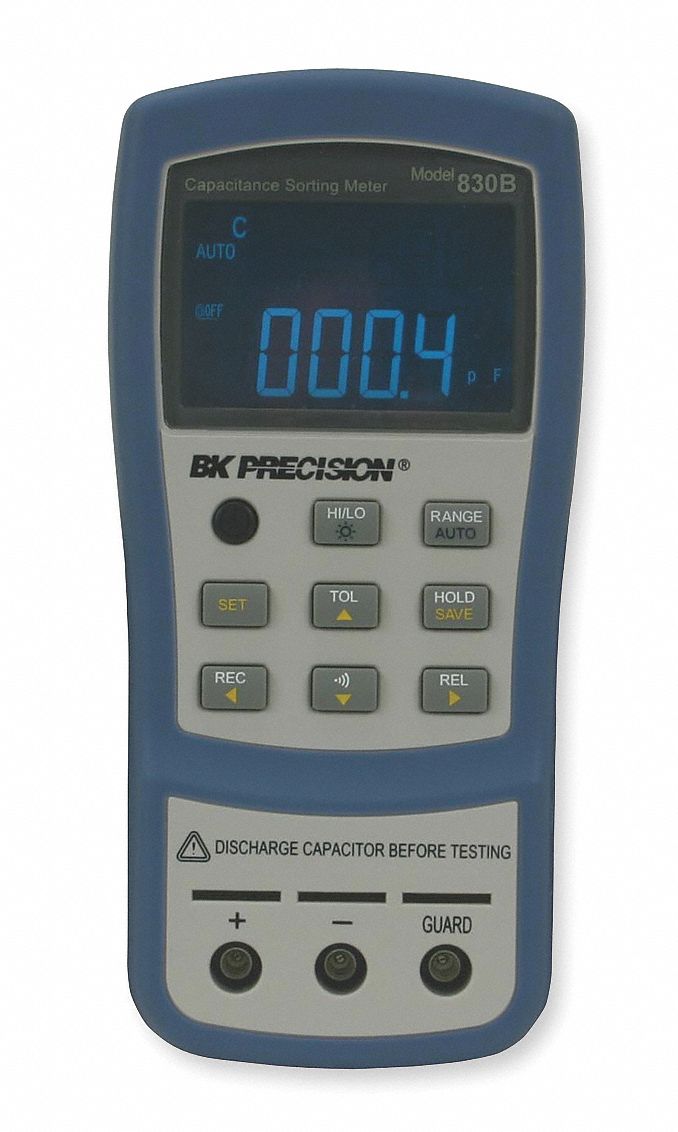 Capacitance Meter, 1.0 pF - 199.99 mF