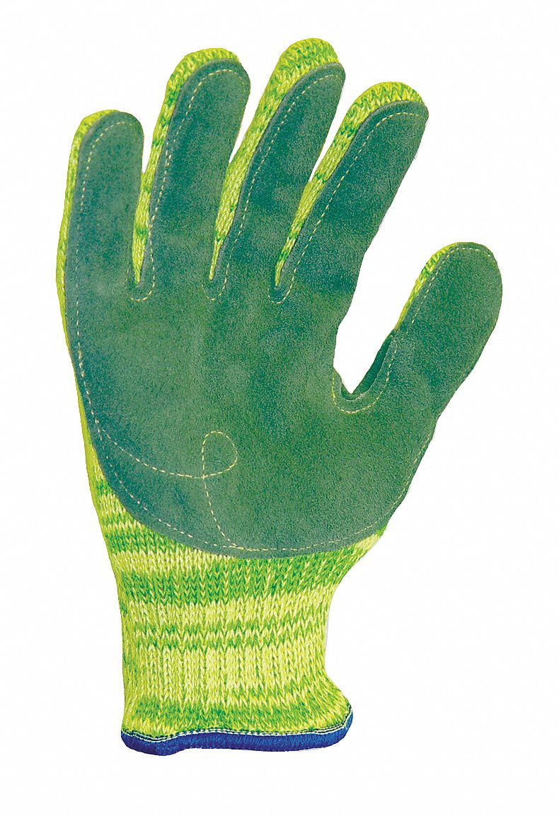 Cut Resistant Gloves,Yellow/Green,M,PR