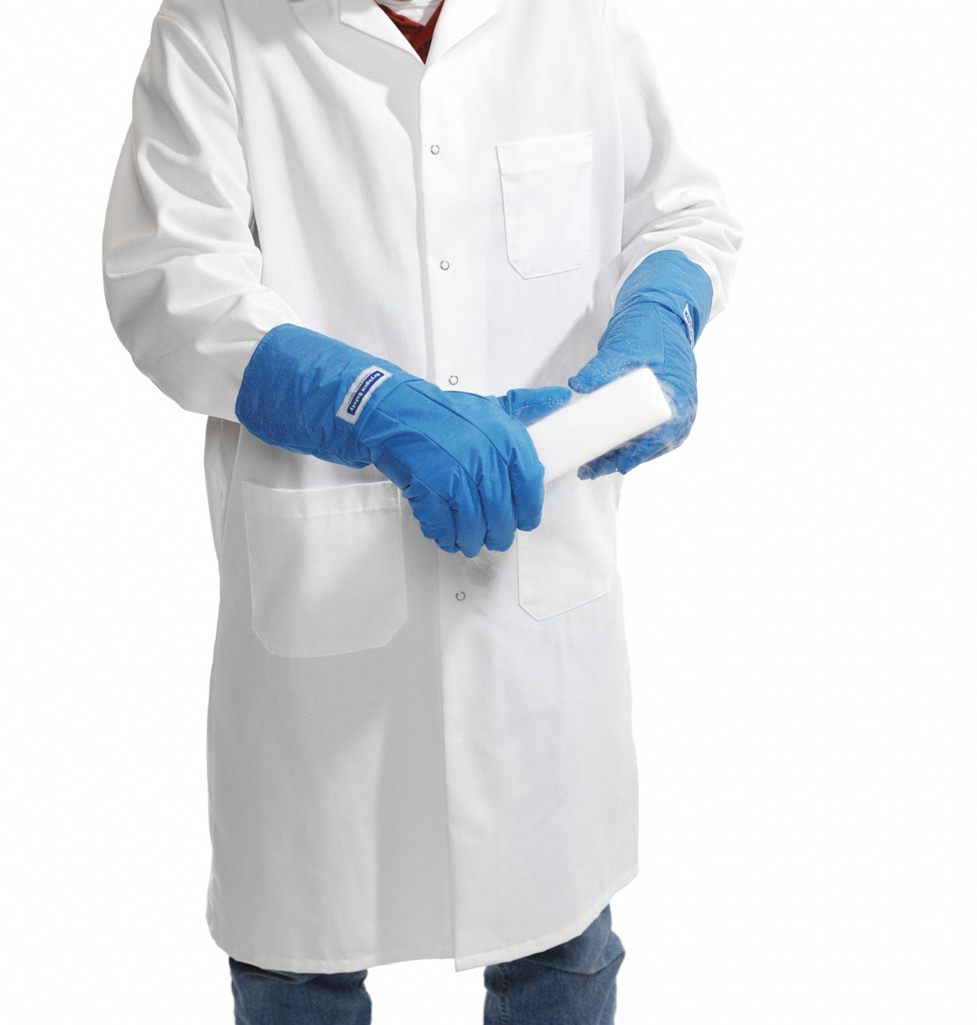 Cryogenic Glove,L,Straight,PR