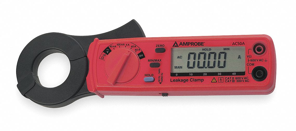 Current Leakage Tester, Digital, 60 A AC