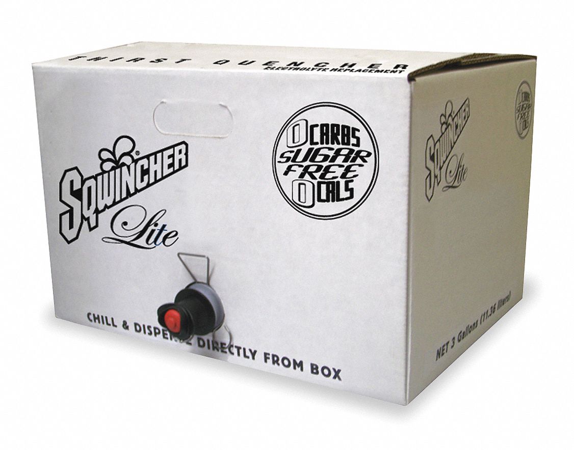 Sports Drink Box w/Spigot, Fruit Punch