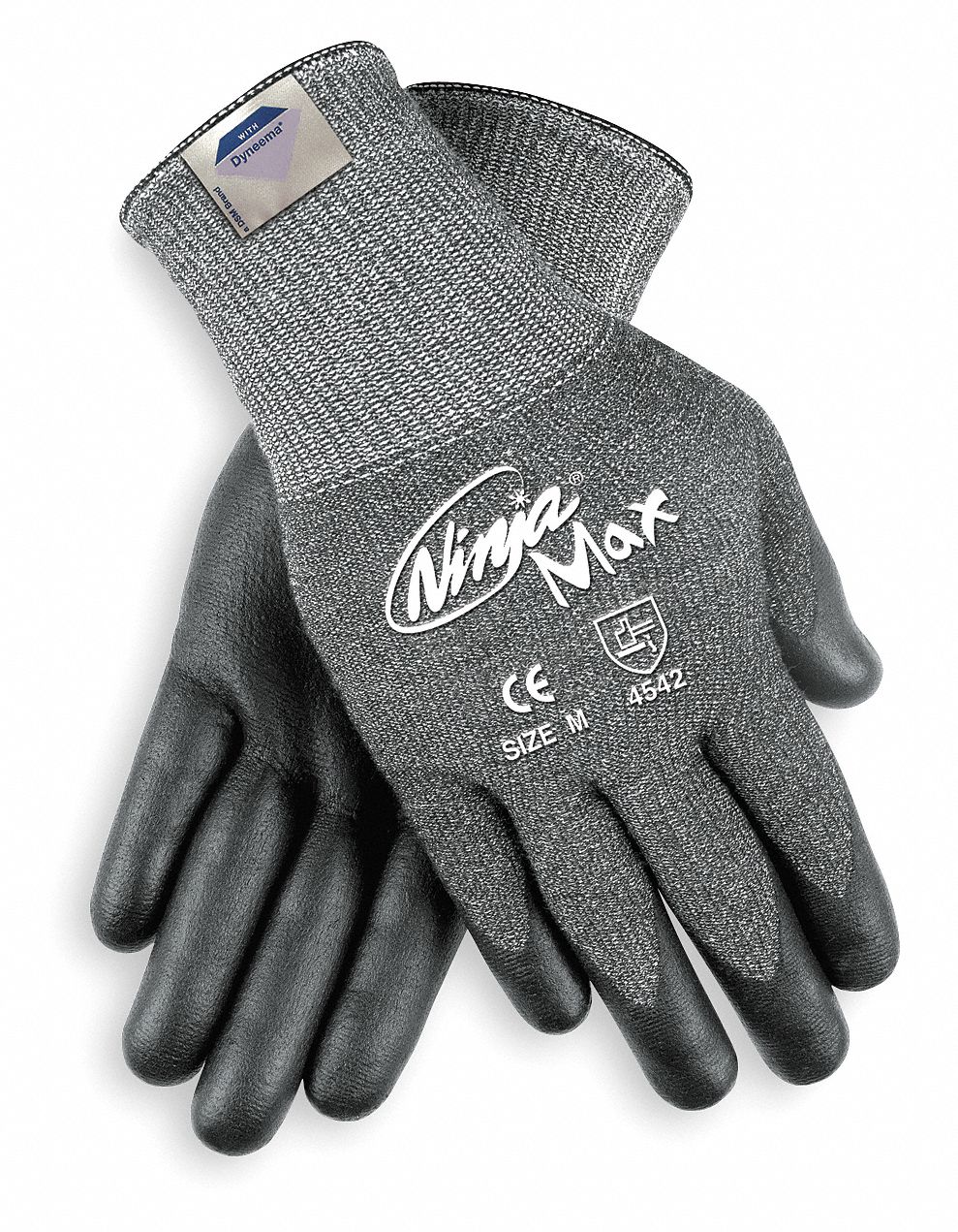 Cut Resistant Gloves,Nitrile,L,PR
