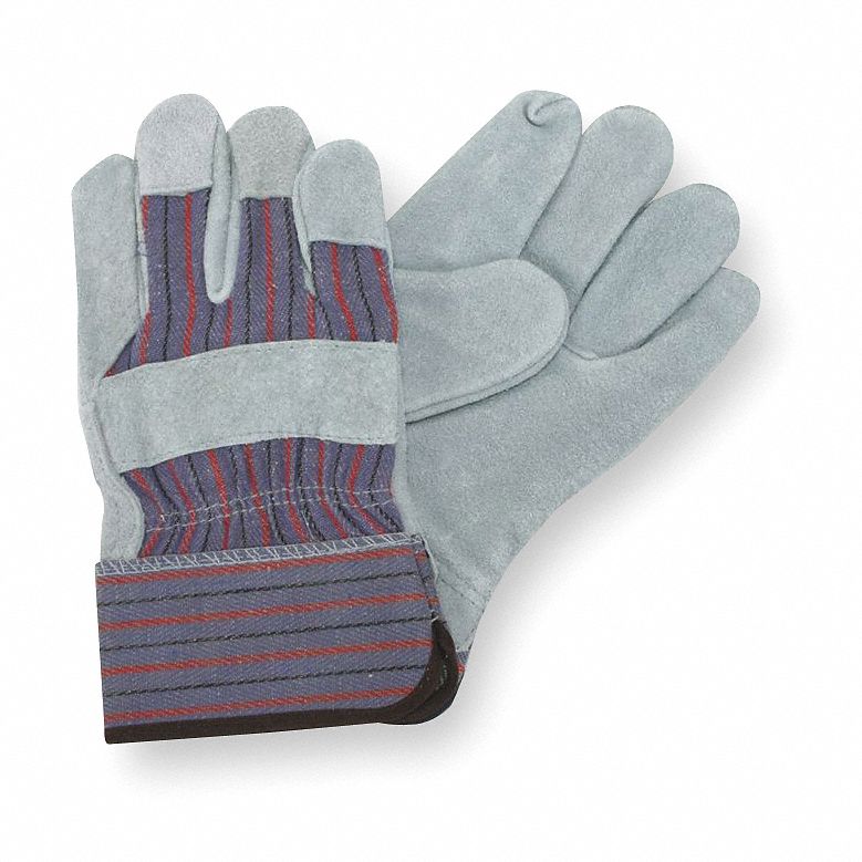 Leather Gloves,Patch Palm,L,PR
