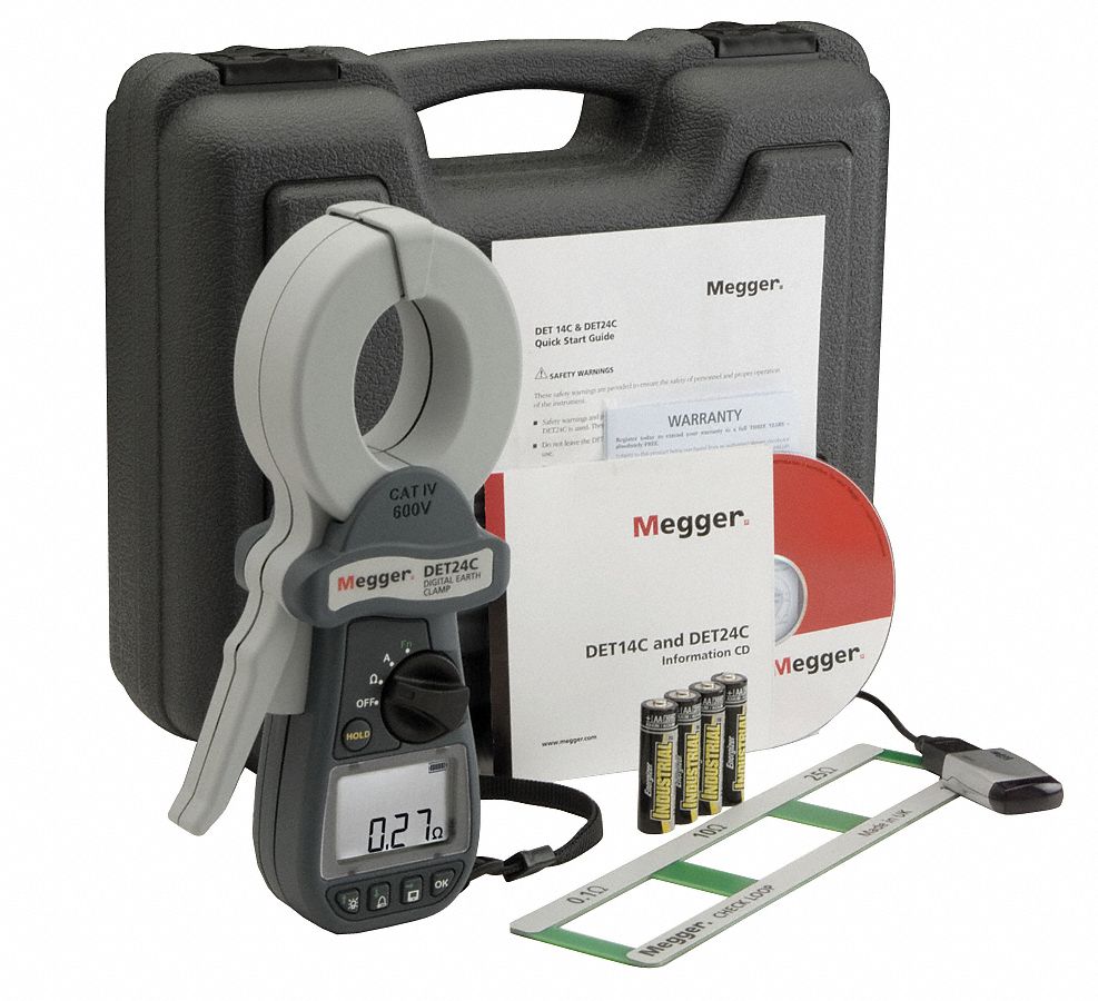 Clamp On Ground Tester