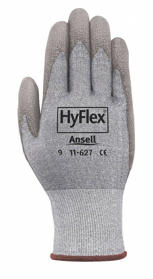 Glove, Cut Resistant, Poly Coat, Sz 10, Pr