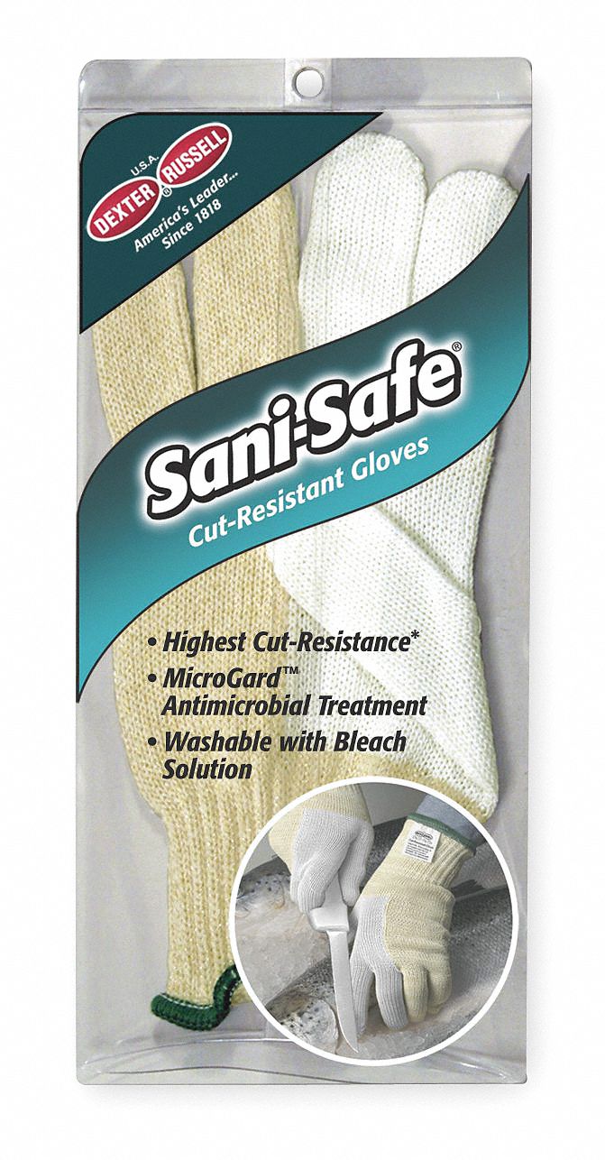 Cut Resistant Glove,Reversible,L