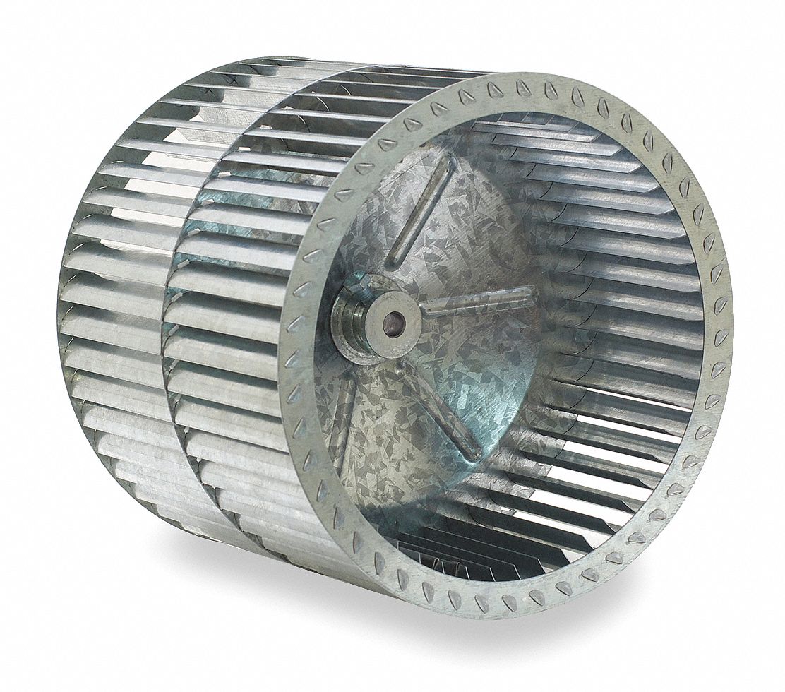 Blower Wheel, Dia 11 In, Bore 1/2 In