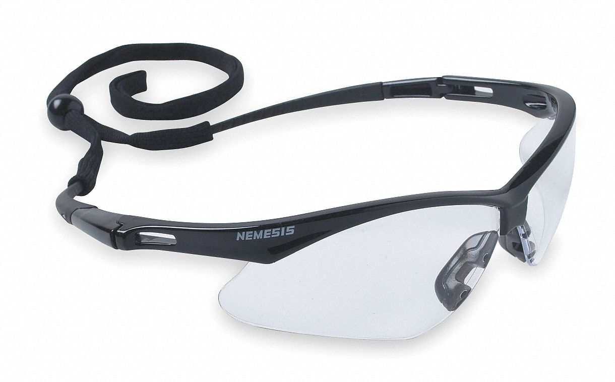 Safety Glasses,Clear,Scratch-Resistant