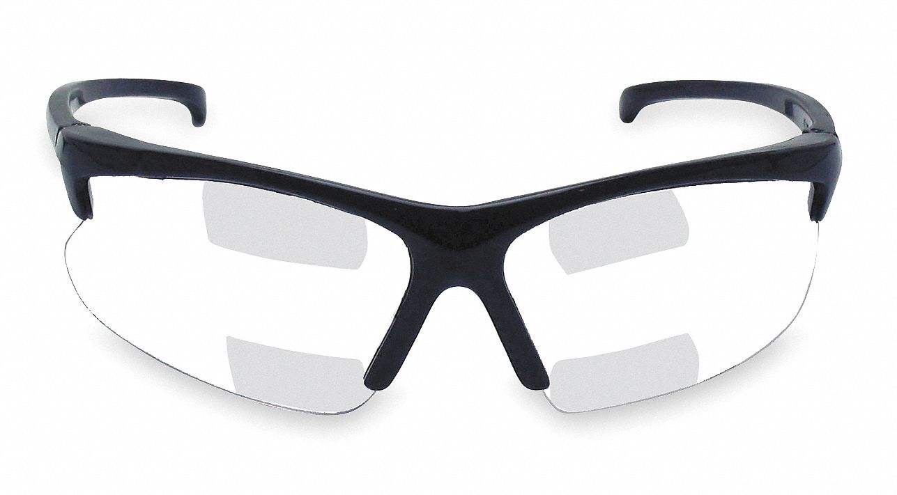 Dual Reader 2.0, Clear Lens, Black Frame