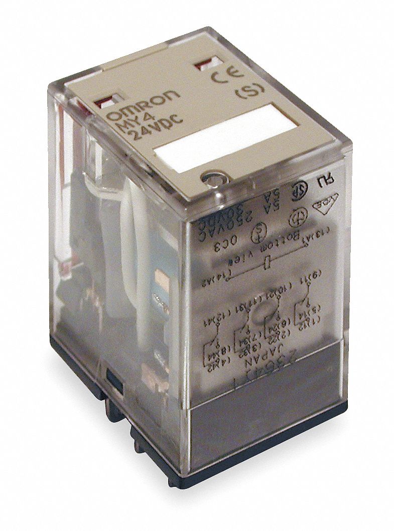 Relay, 14 Pins, 4pdt