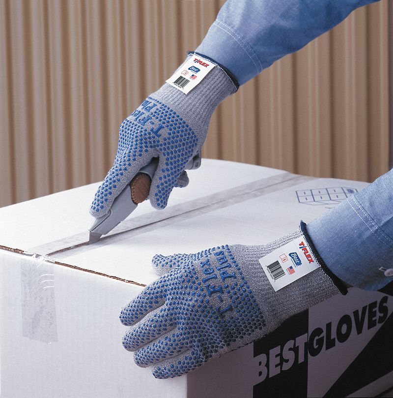 Cut Resistant Glove,Reversible,L
