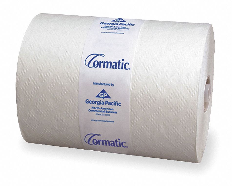Paper Towel Roll,Cormatic,Wh,700ft.,PK6