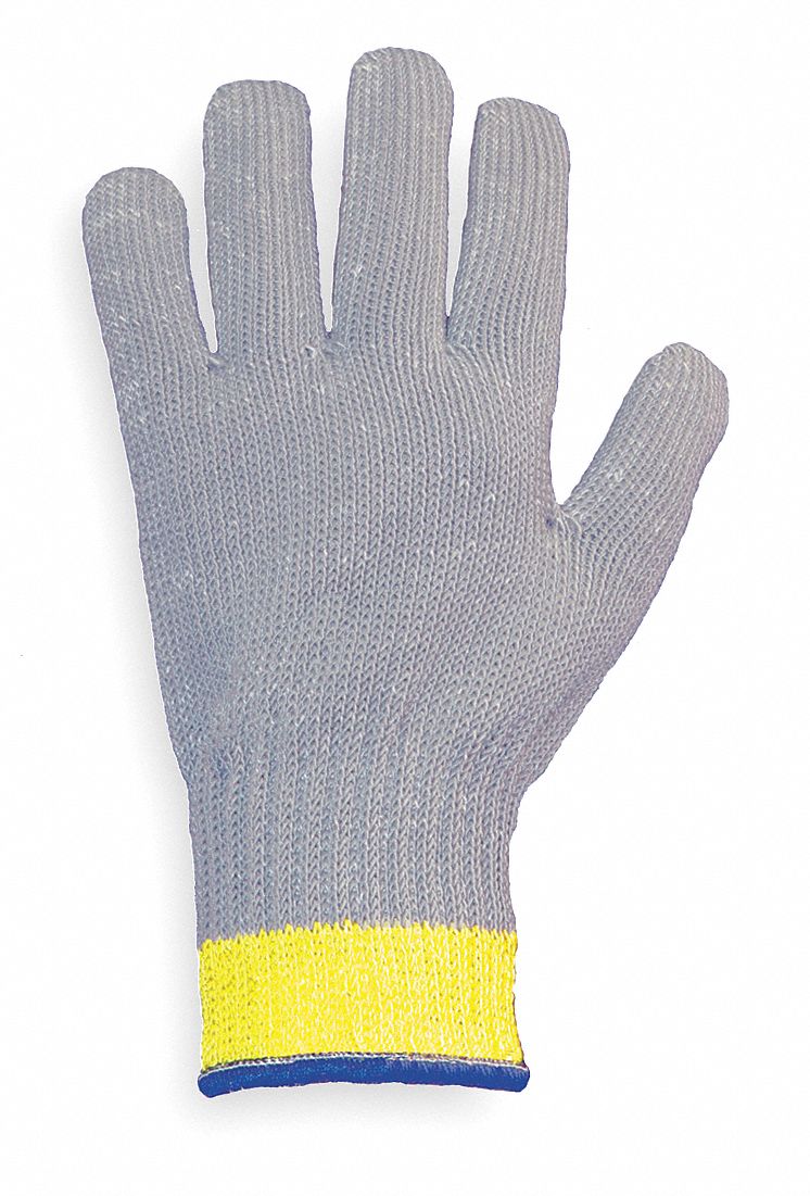Cut Resistant Glove,Gray,Reversible,XS