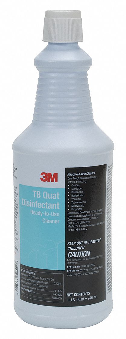 Disinfectant, 1 Qt, Pk12