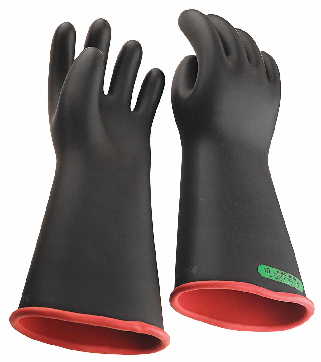 Electrical Gloves,14 In. L,Size 10,PR