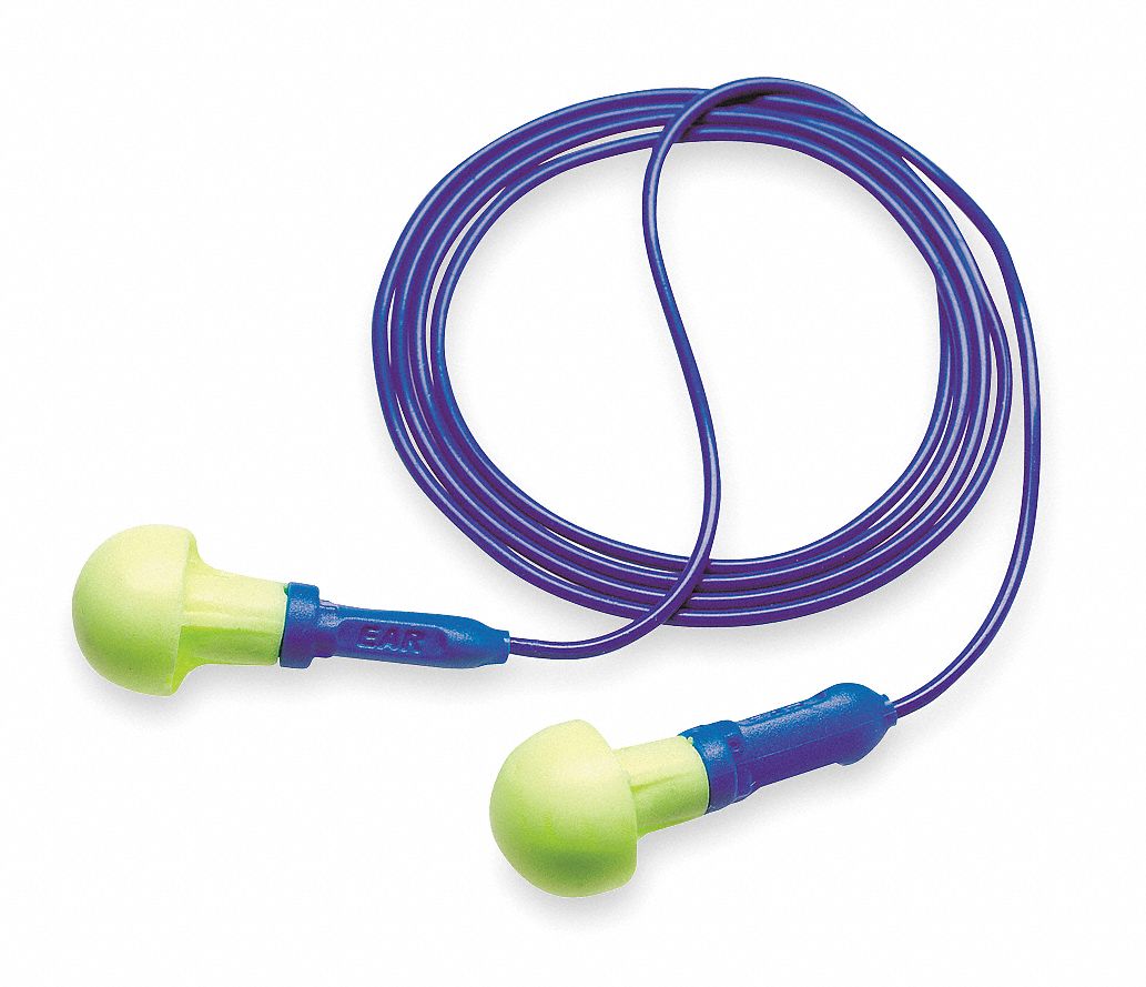 Ear Plugs,28dB,Corded,Univ,PK100