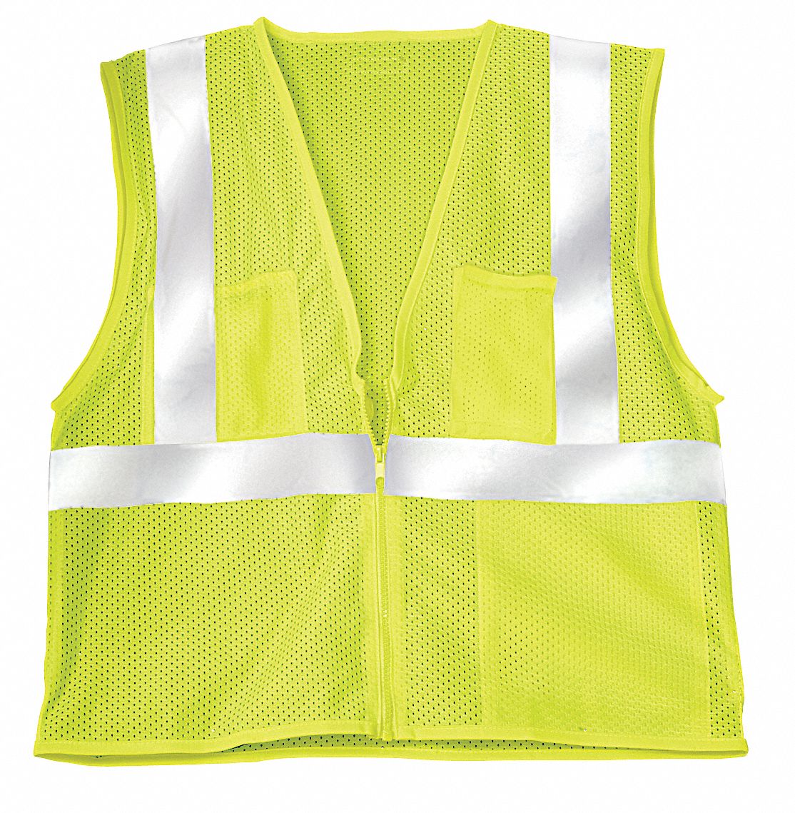 High Visibility Vest,Class 2,XL,Lime