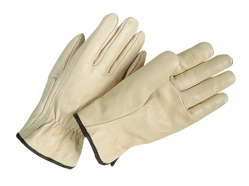 Leather Drivers Gloves,Cowhide,L,PR