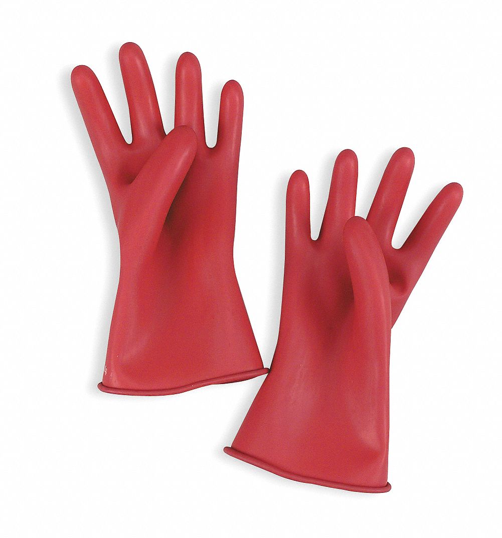 Electrical Gloves,Red,Size 10,PR