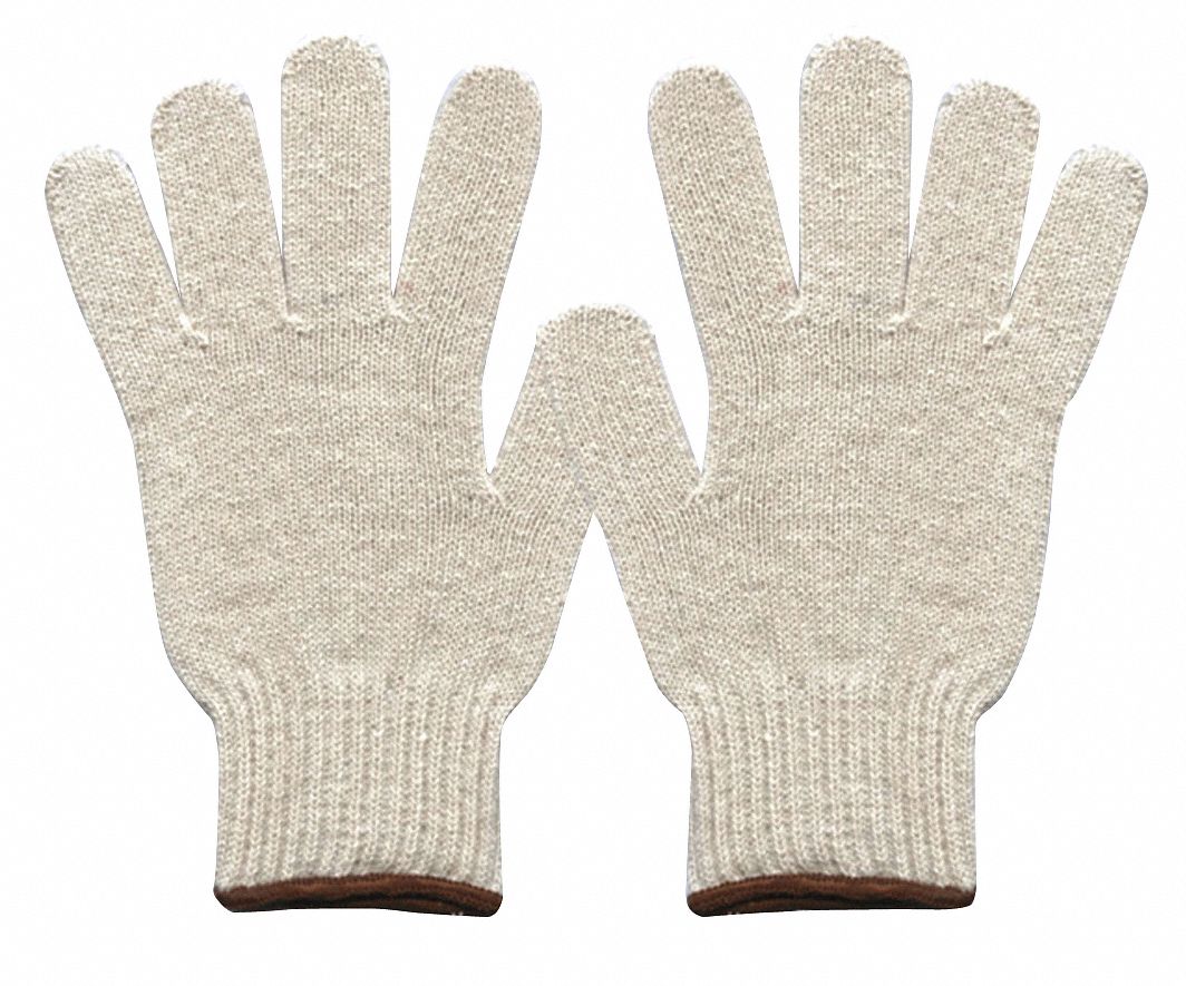 Heavyweigh Knit Glove,Poly/Cotton,PR