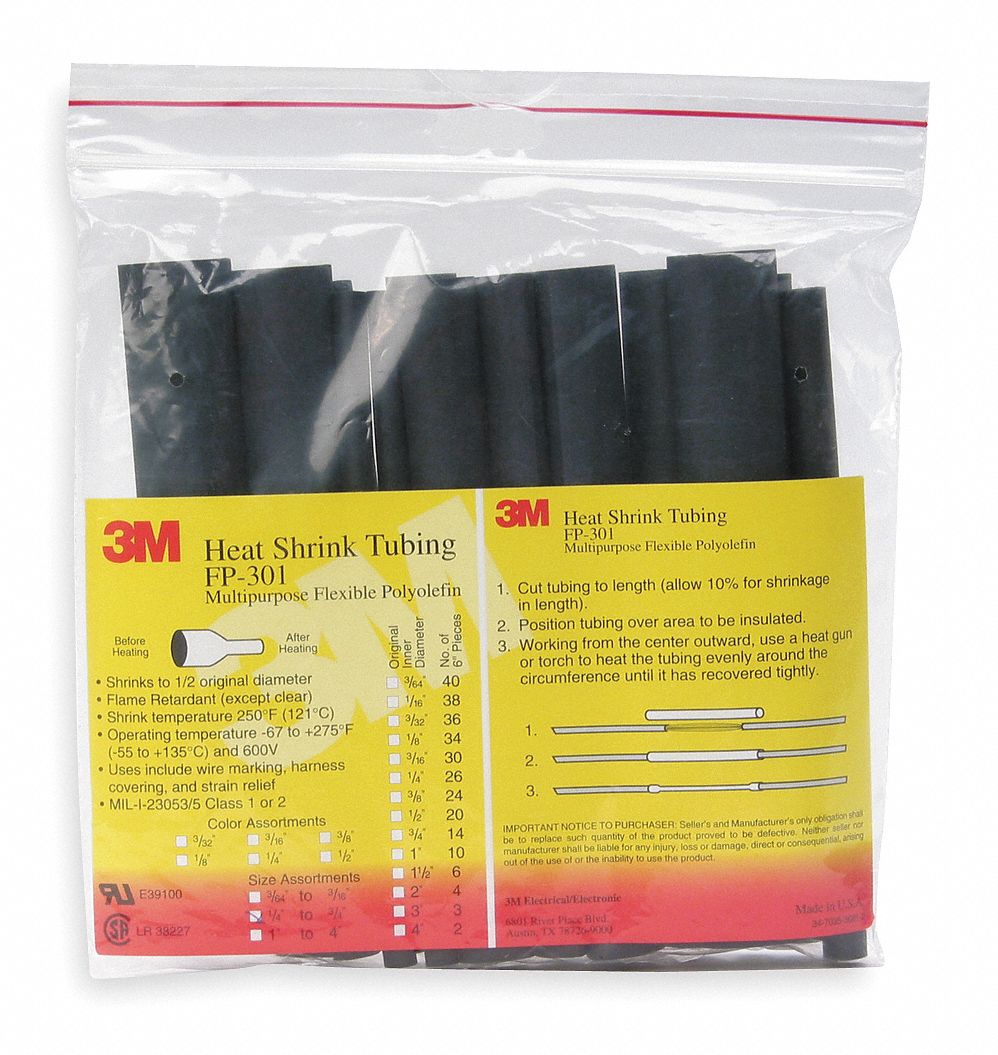 Tubing, Shrink, Pk 20