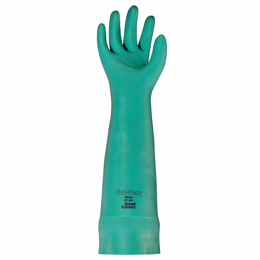 Chemical Resistant Glove,22 mil,Sz 10,PR