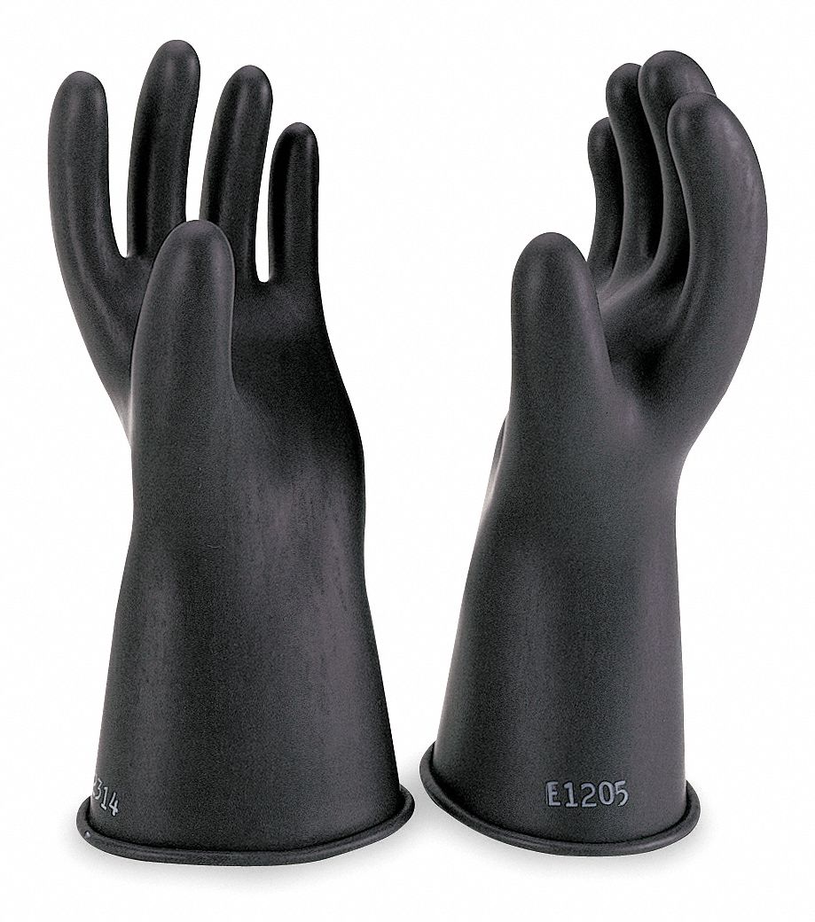 Electrical Gloves,Size 10,Black,PR