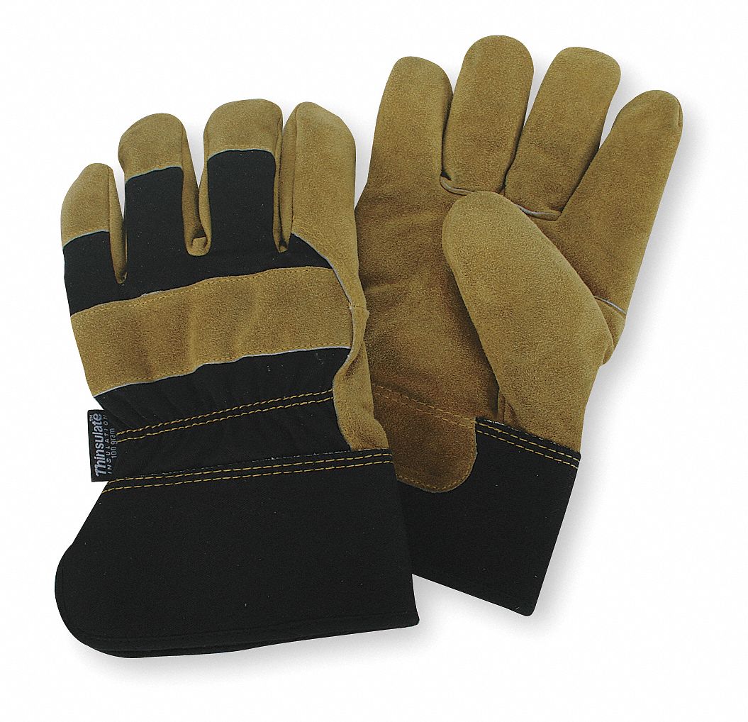 Cold Protection Gloves,XL,Gold/Black,PR