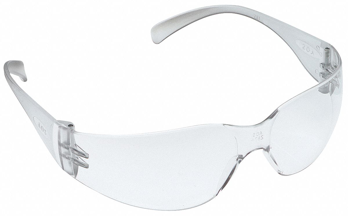 Safety Glasses,Clear,Uncoated