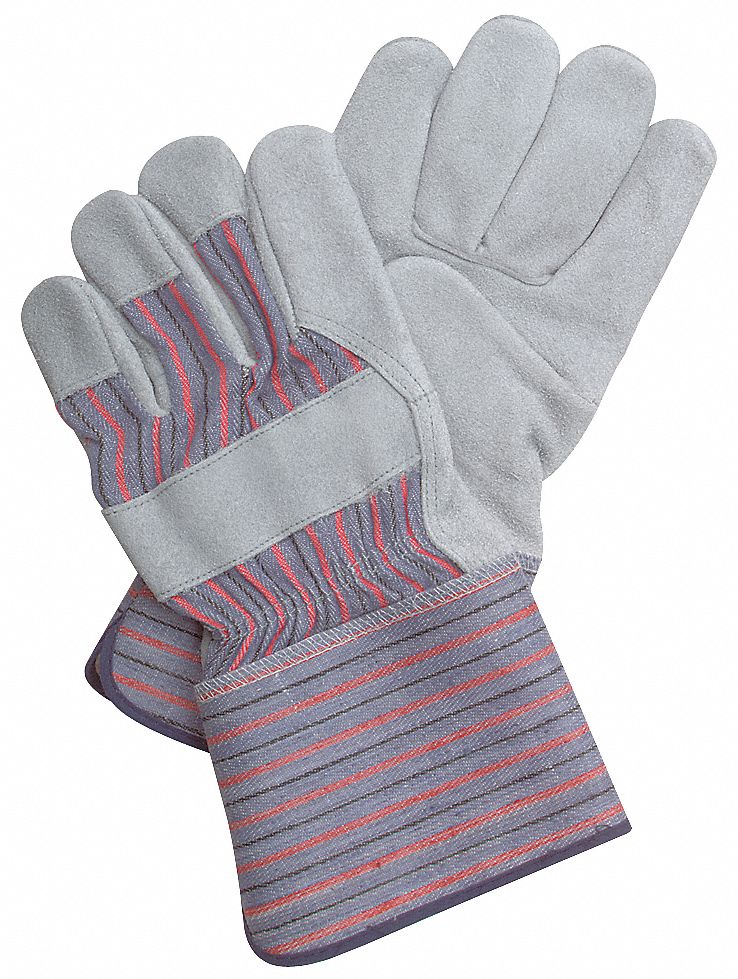 Leather Gloves,Gaunlet Cuff,L,PR