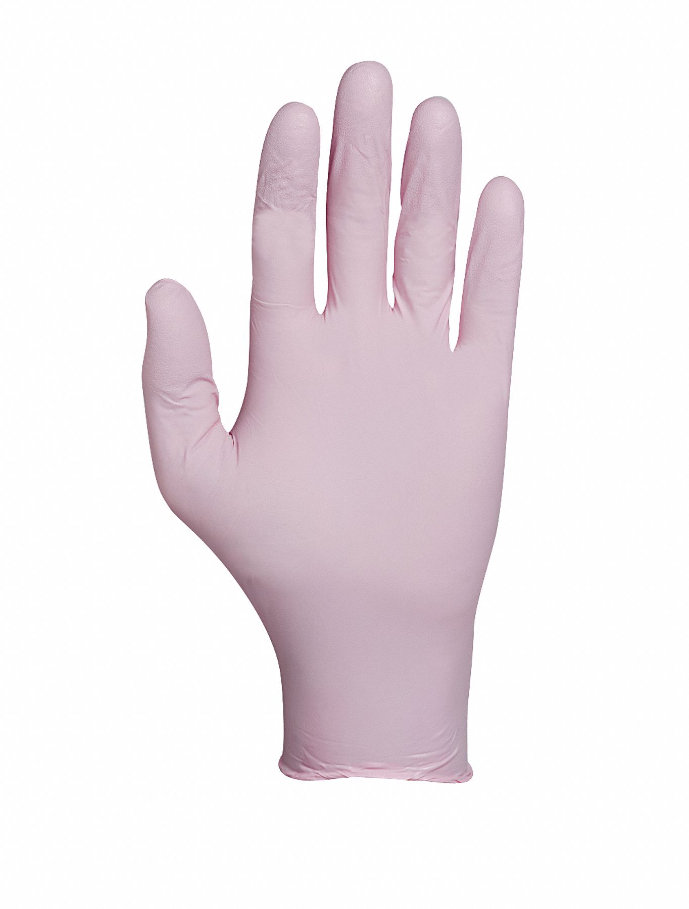 Disposable Gloves,Nitrile,M,Pink,PK100