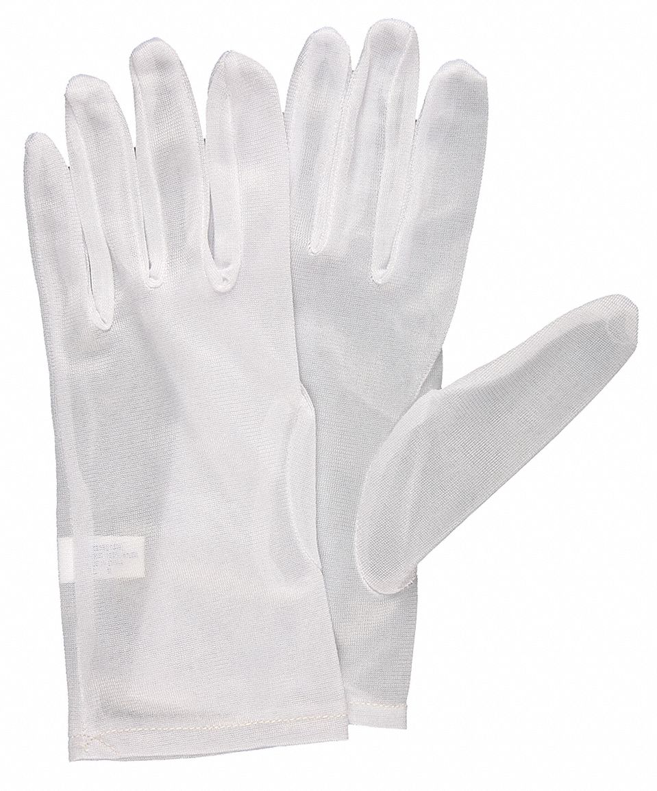 Reversible Inspection Glove,White,M,PK12